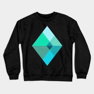 Geometric Mountains Crewneck Sweatshirt